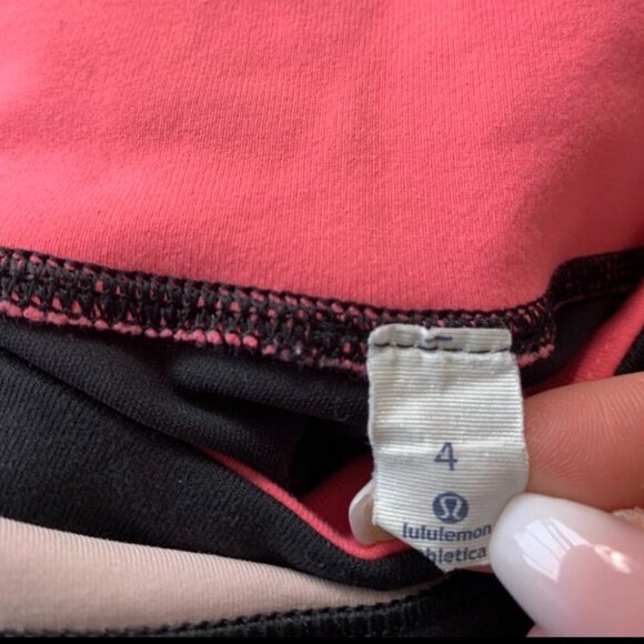 Lululemon Give Me Qi Crop Butterfly Texture Mink - Picture 9 of 14